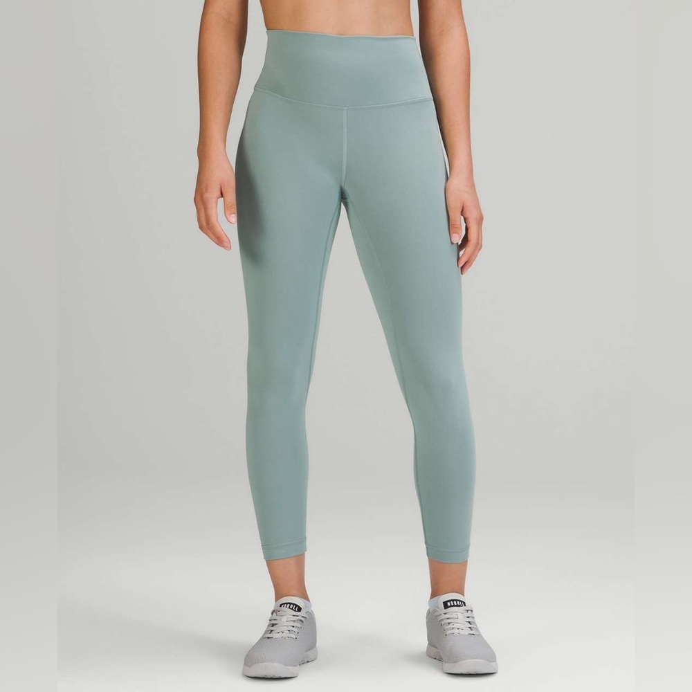 Lululemon Wunder Train High-Rise Tight‎ 25" | Misty Glade | Size 14 | EUC!!✅🏋️